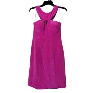 Hoaglund Silk Pink Sleeveless Dress Size 2